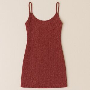 John Galt red floral mini dress